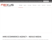 Tablet Screenshot of nexus-media.eu